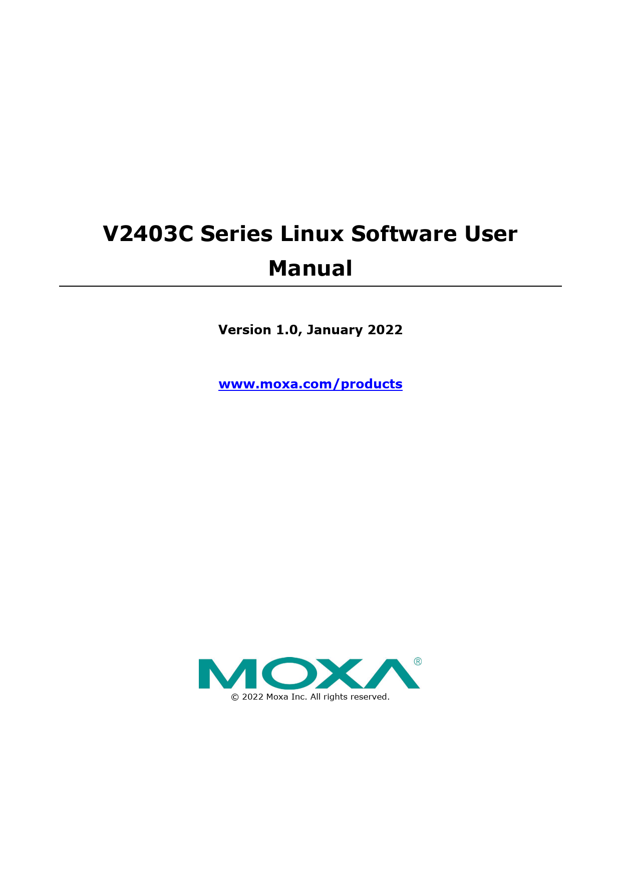 First page of Linux User Manual