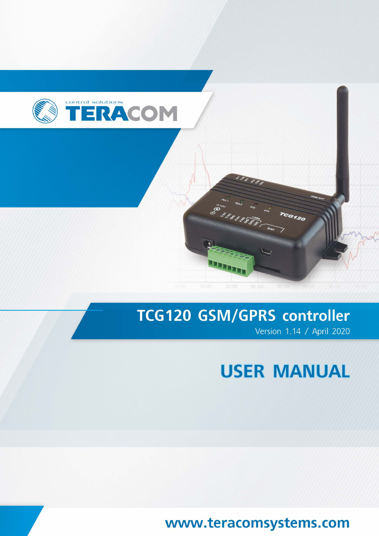 First page of tcg120-<b>gsm-gprs-remote-monitoring</b>-user-manual-r1