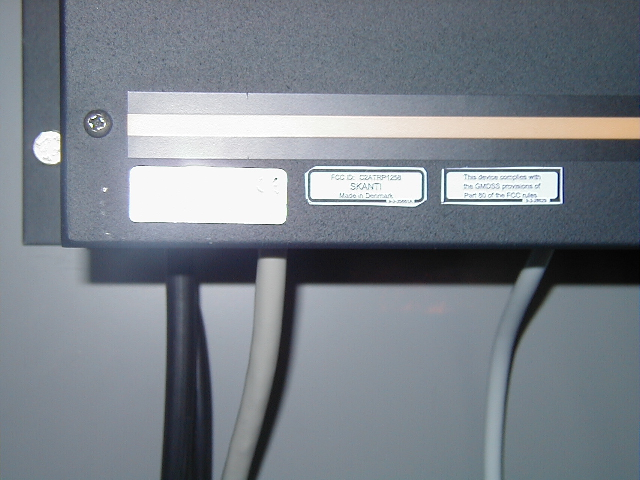 External Photo With FCC ID Label Location Info