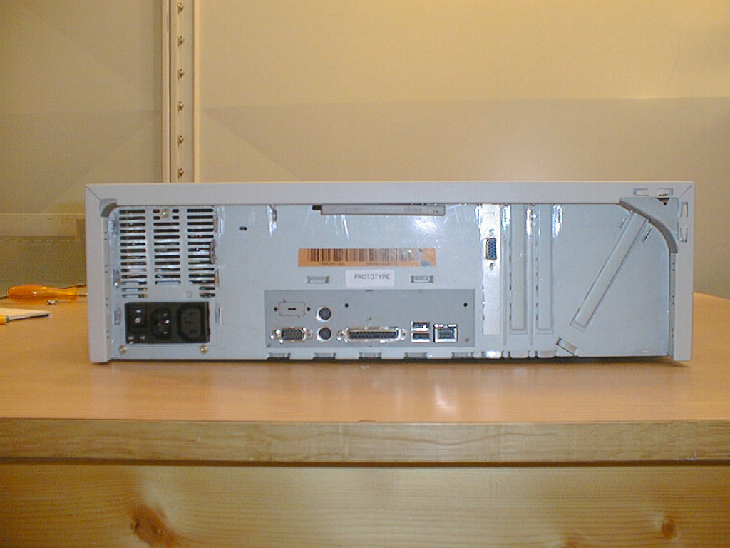 Rear side of EUT