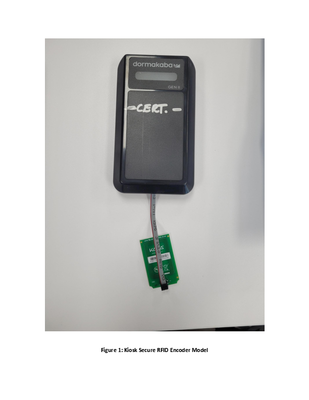 RFIDENC1 RFID Encoder External Photos dormakaba Canada