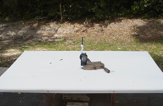 test set up photo