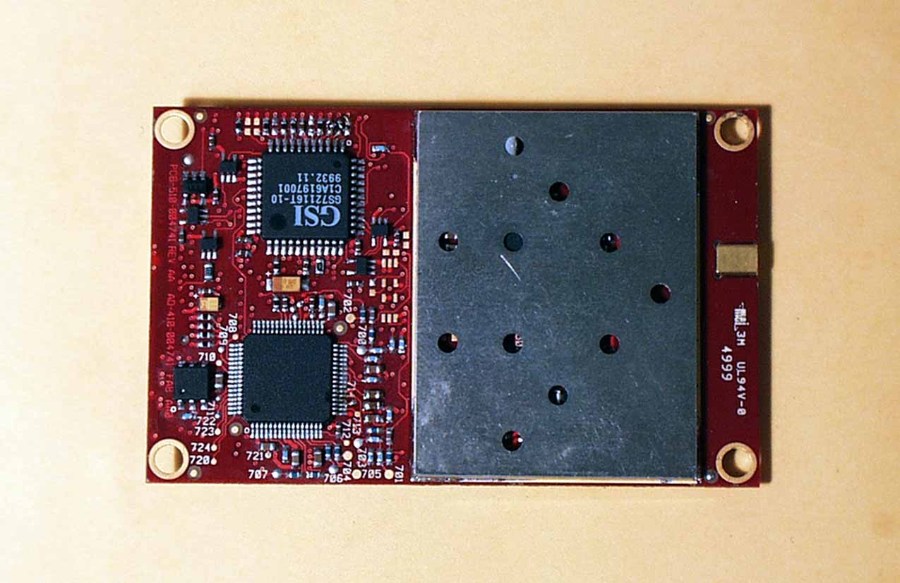 PCB top with shield