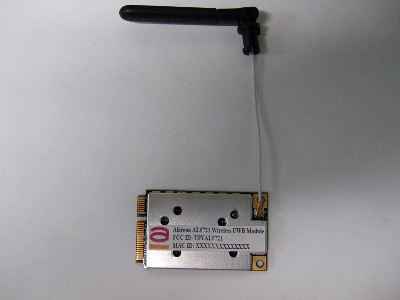 AL50001 antenna attached to module