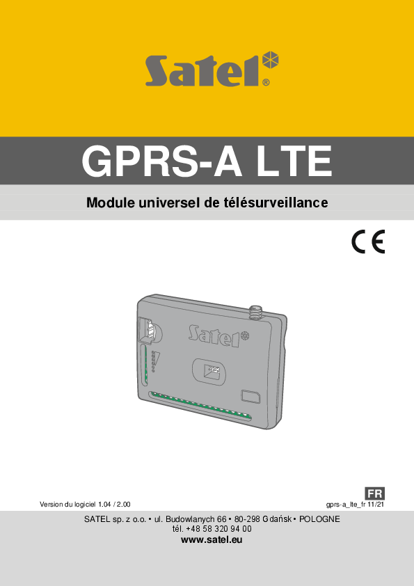 First page of gprs-a_lte_fr.pdf