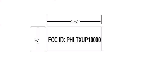 FCC ID Label