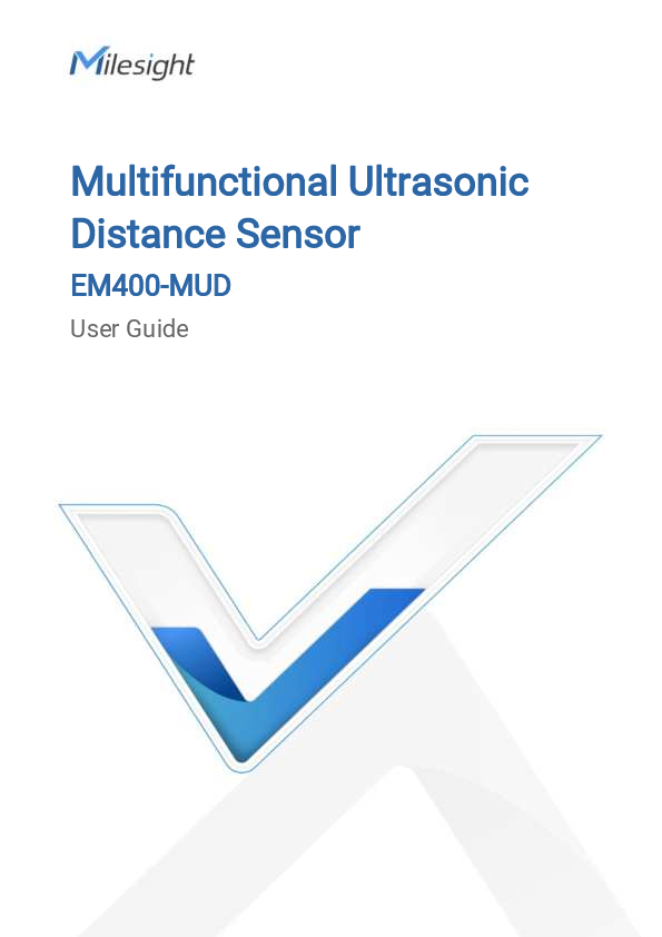 First page of User guide