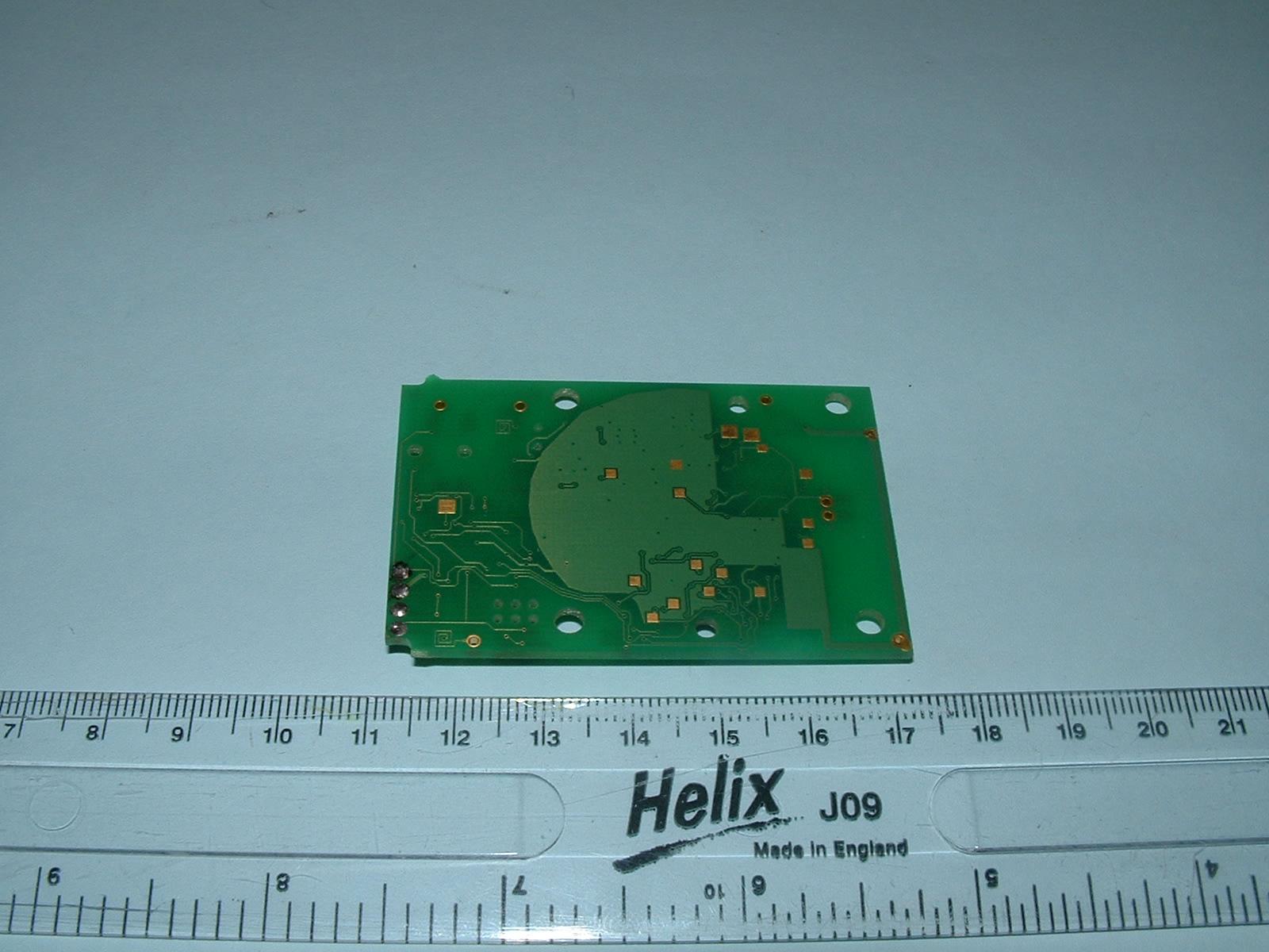 RF PCB track side