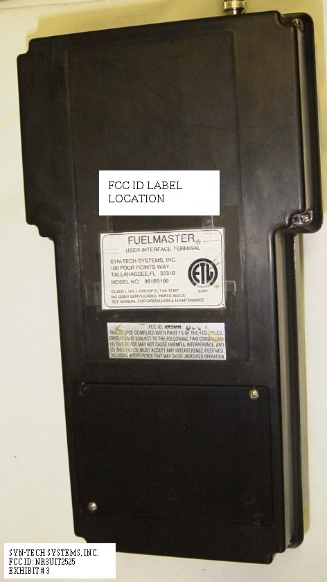 Sketch of Label Location