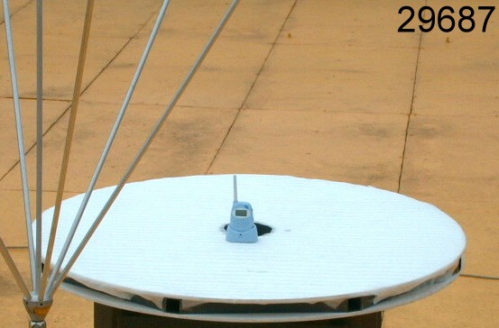 vertical test setup photo