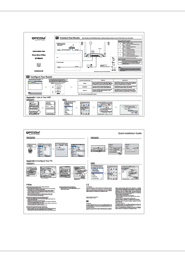 Sat Com Router N300 Installation QPWR347N Wireless N300 Easy Setup Router User Manual QPCOM