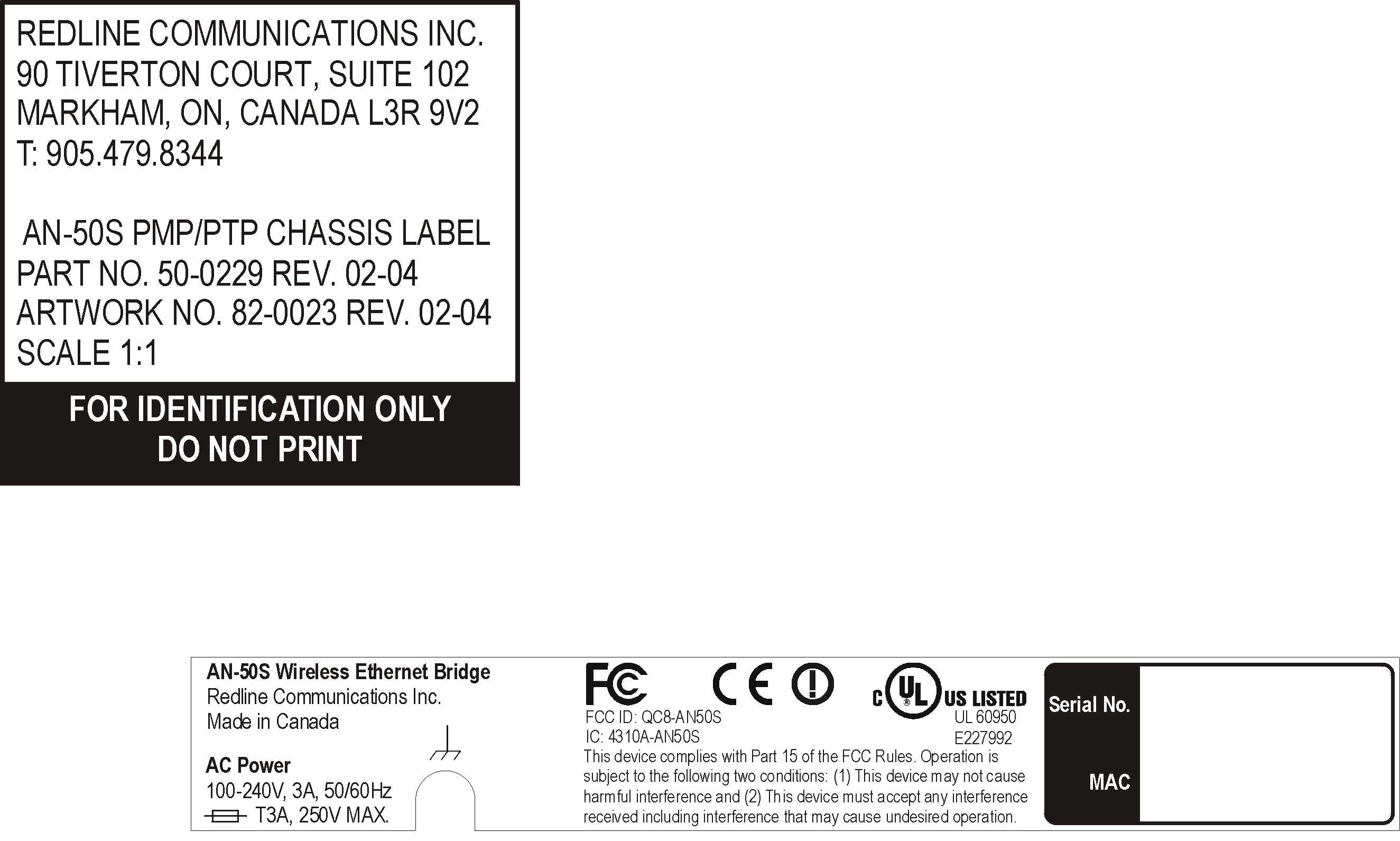 label sample