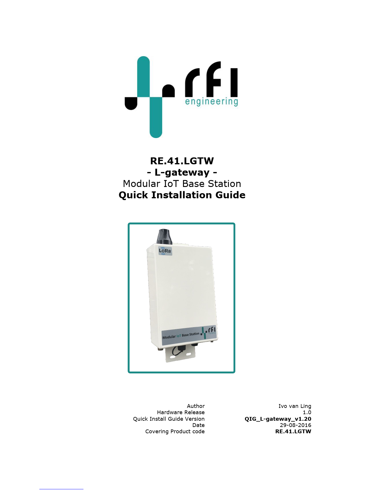 First page of Download PDF User Manual