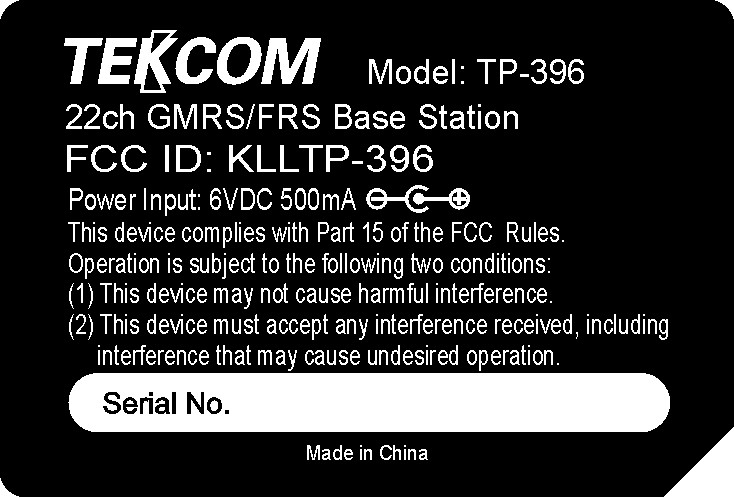 label sample