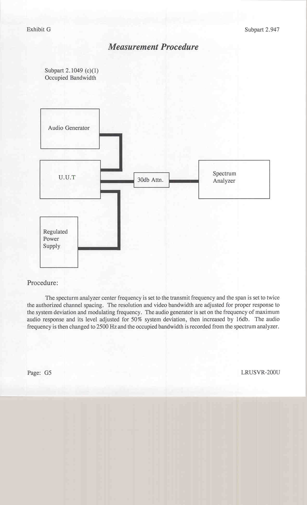 Operational Description