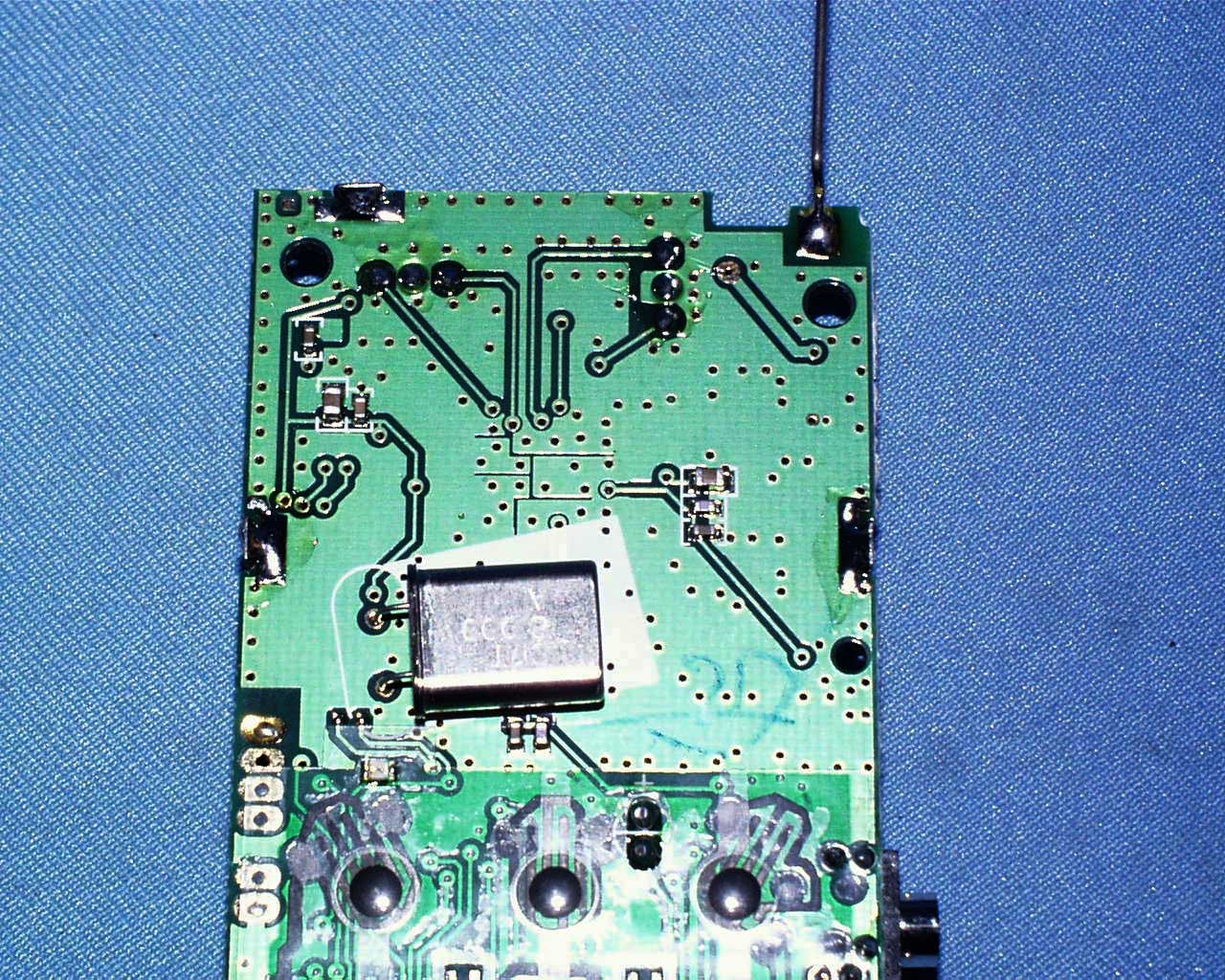 Module mother PCB bottom with cover