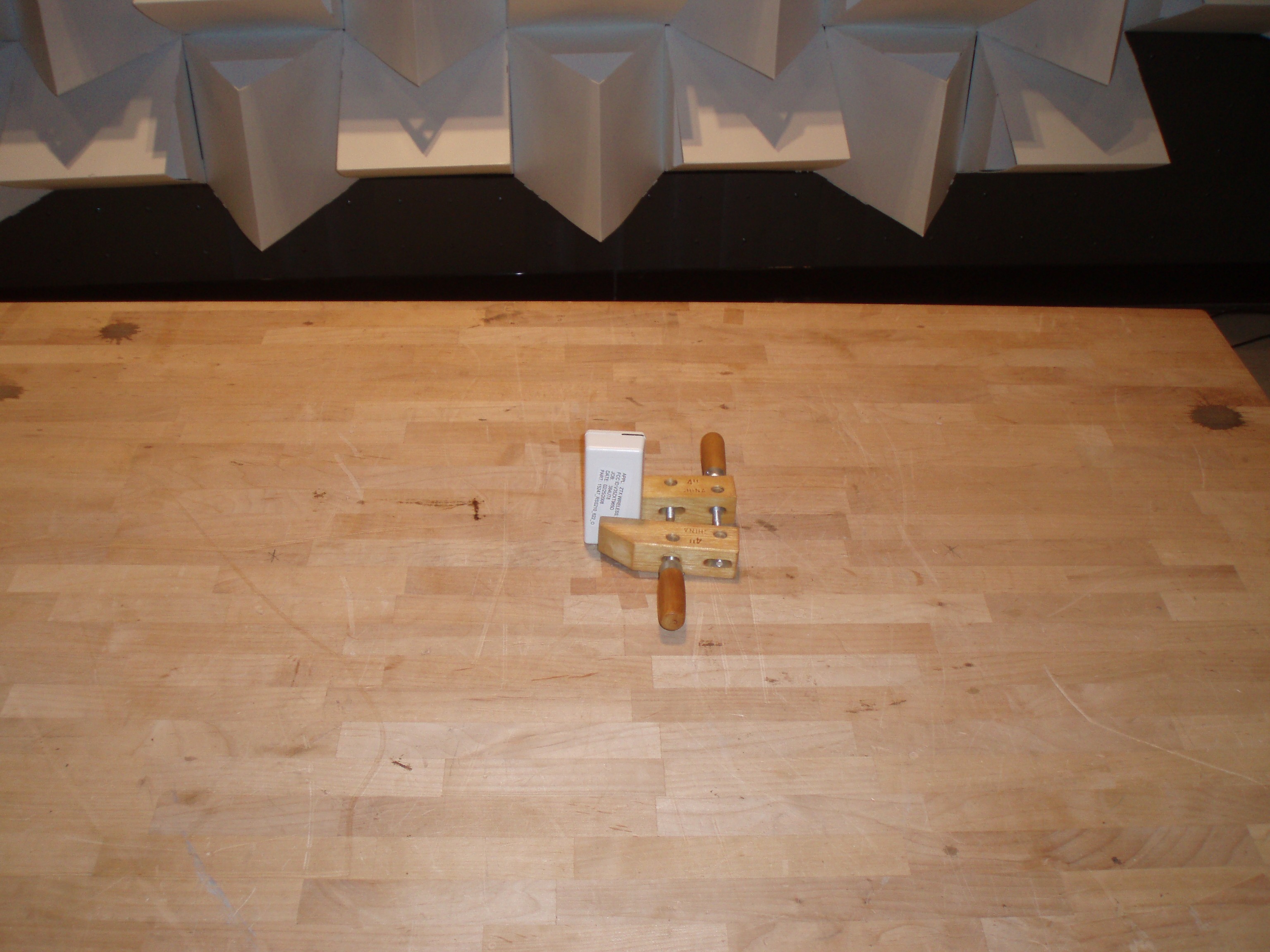 Test set up photo