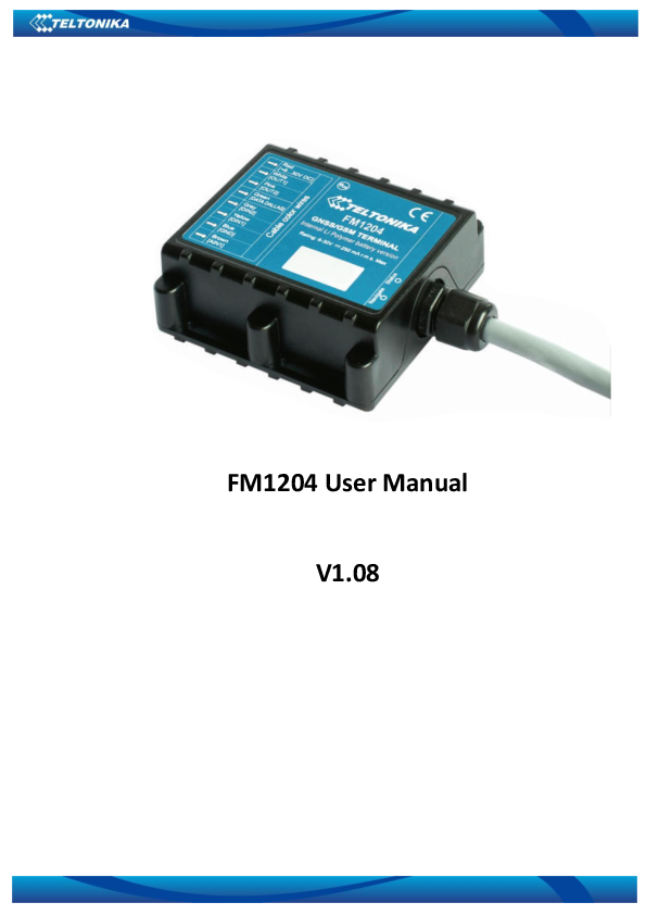 First page of FM1204-GG33-6-30V-Li-Po-battery-User-Manual-v1.08.pdf