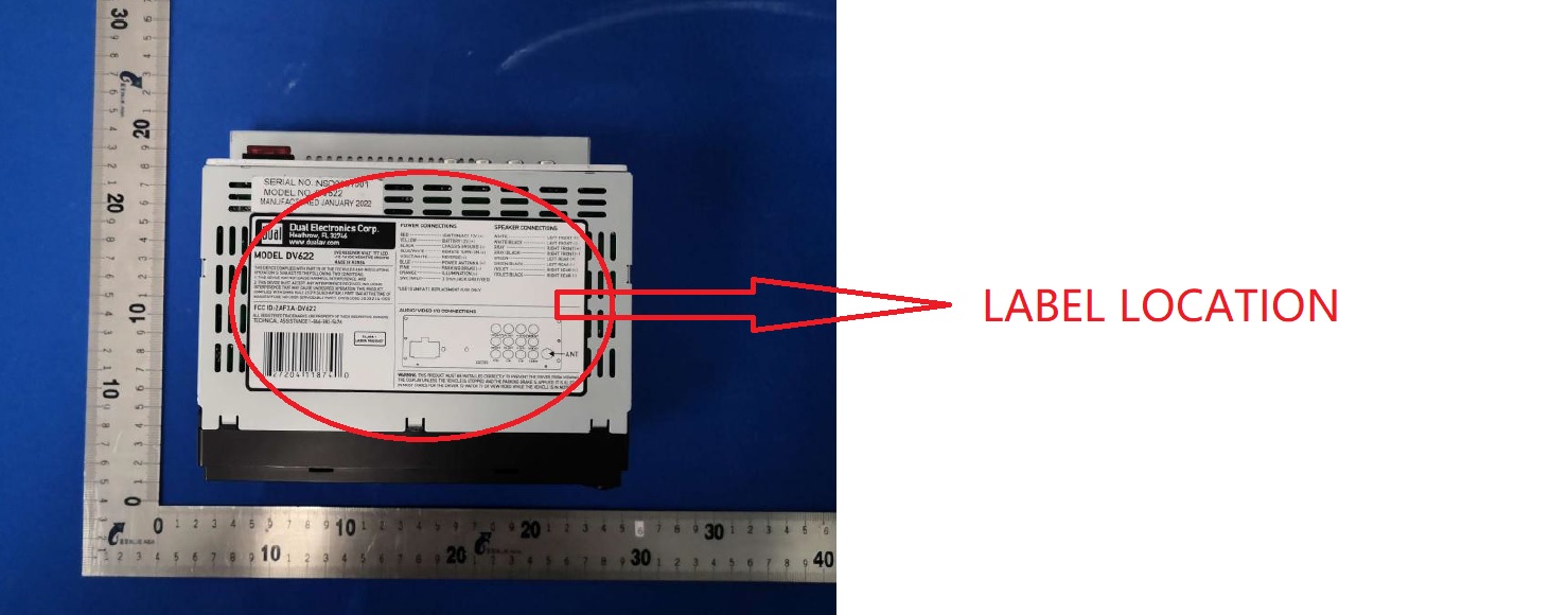 Label location