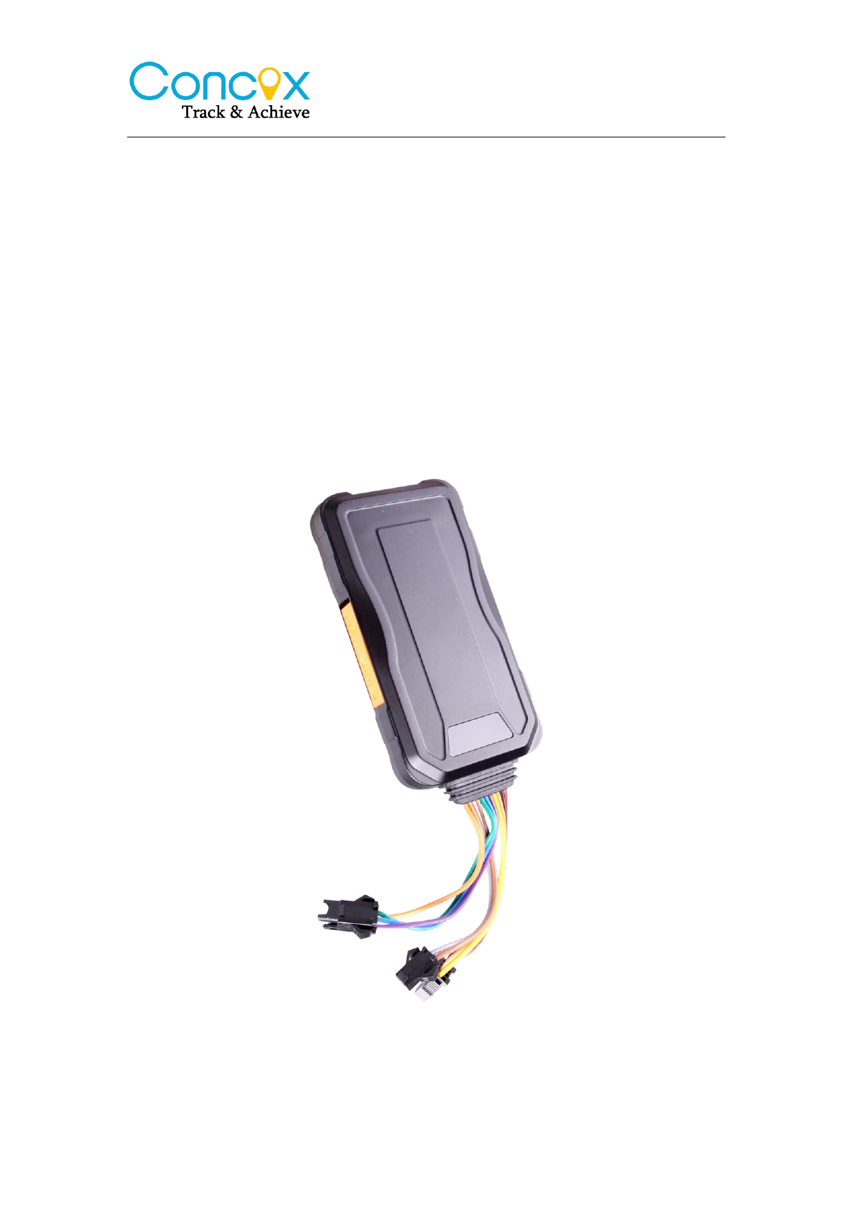 First page of <b>GPS Vehicle tracker</b>