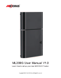 First page of ML208G User Manual V1 - MiCODUS