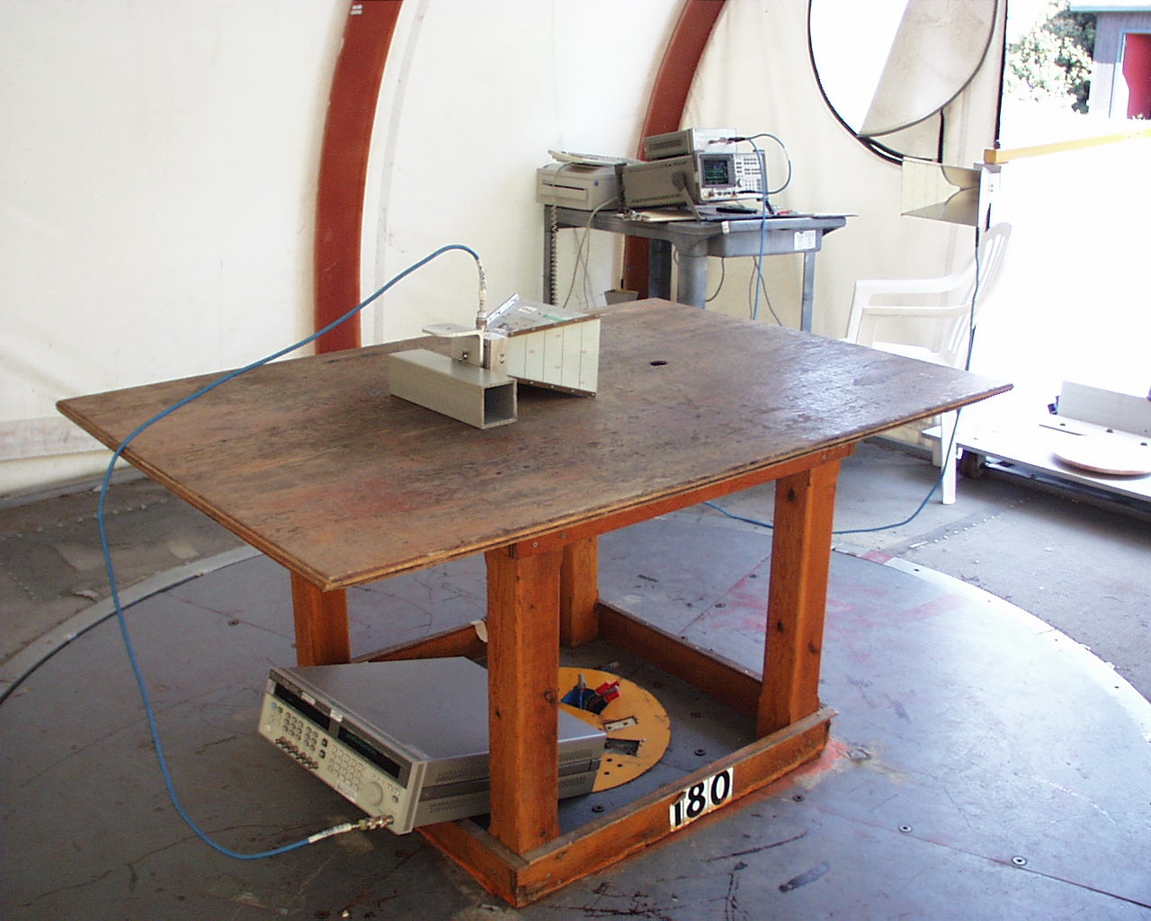 Substitution test setup photo