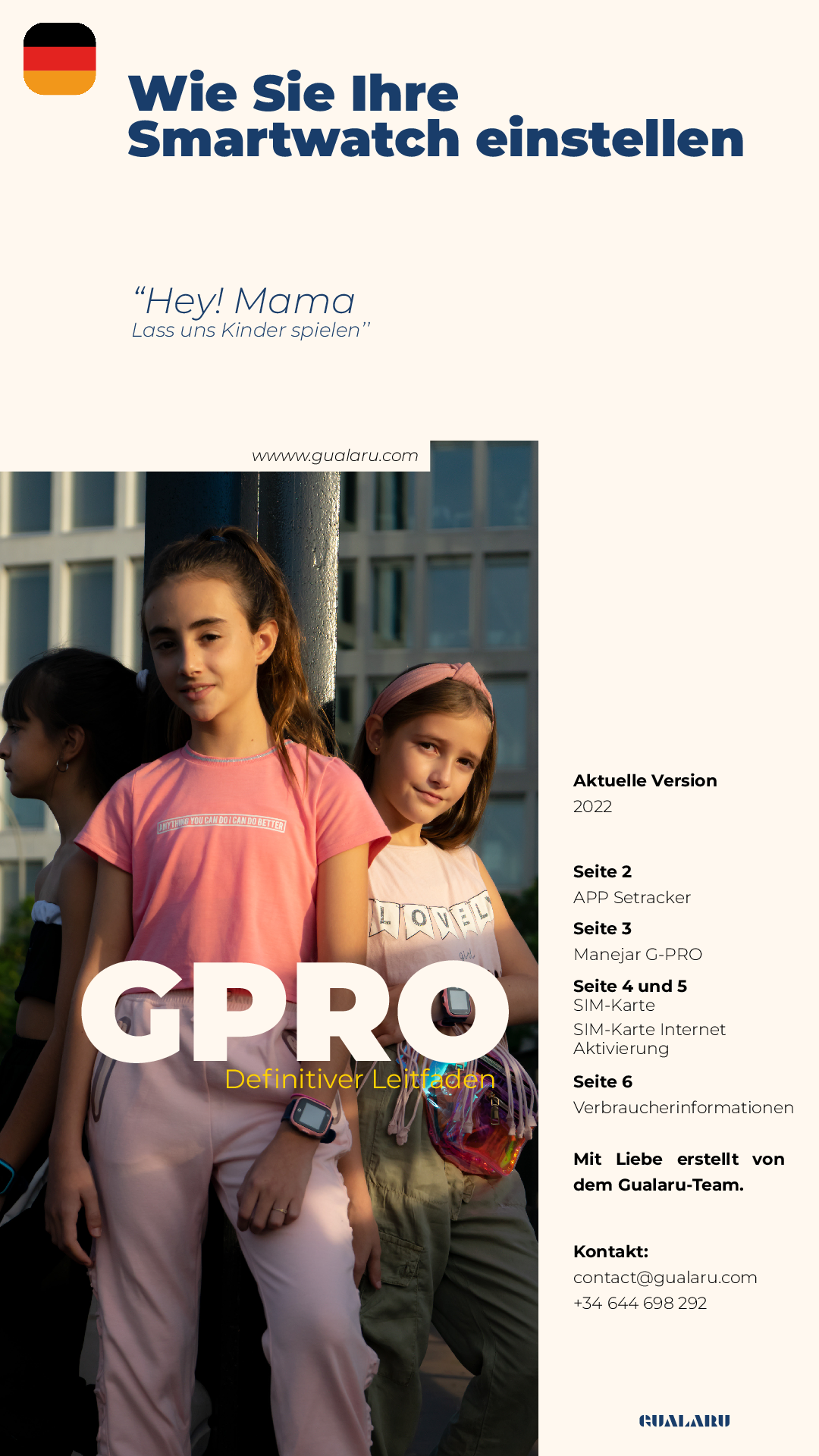 First page of GPRO-Castellano-MANUAL-V.2022-deutsch.pdf?media=1654600764