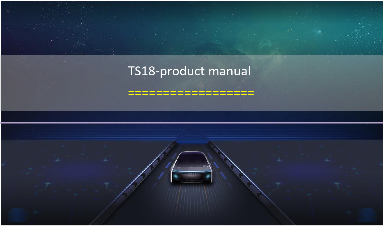 First page of PDF TS18-productmanual ==================