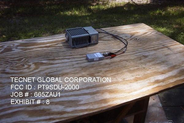 Test set up photo