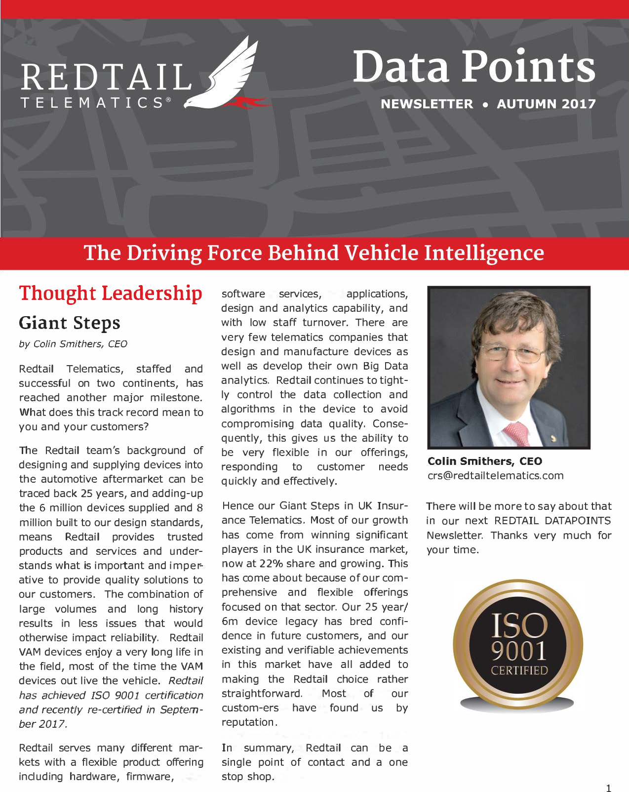 First page of PDF Thought Leadership