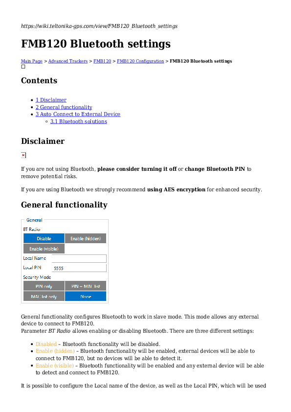 First page of FMB120 Bluetooth settings.pdf