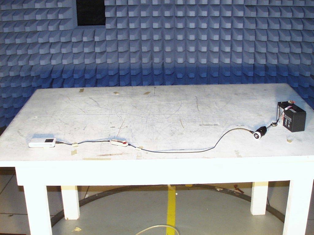 Test setup photos