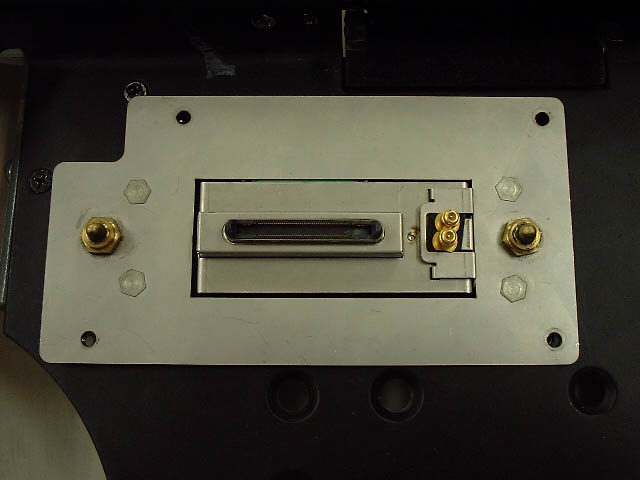 Car Mounter Close Up Top View connectors