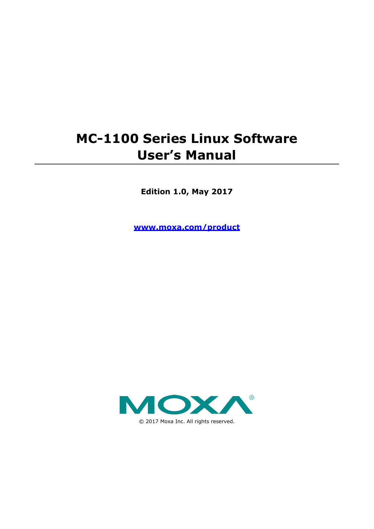 First page of MC-1100 Series - x86 Computers | MOXA