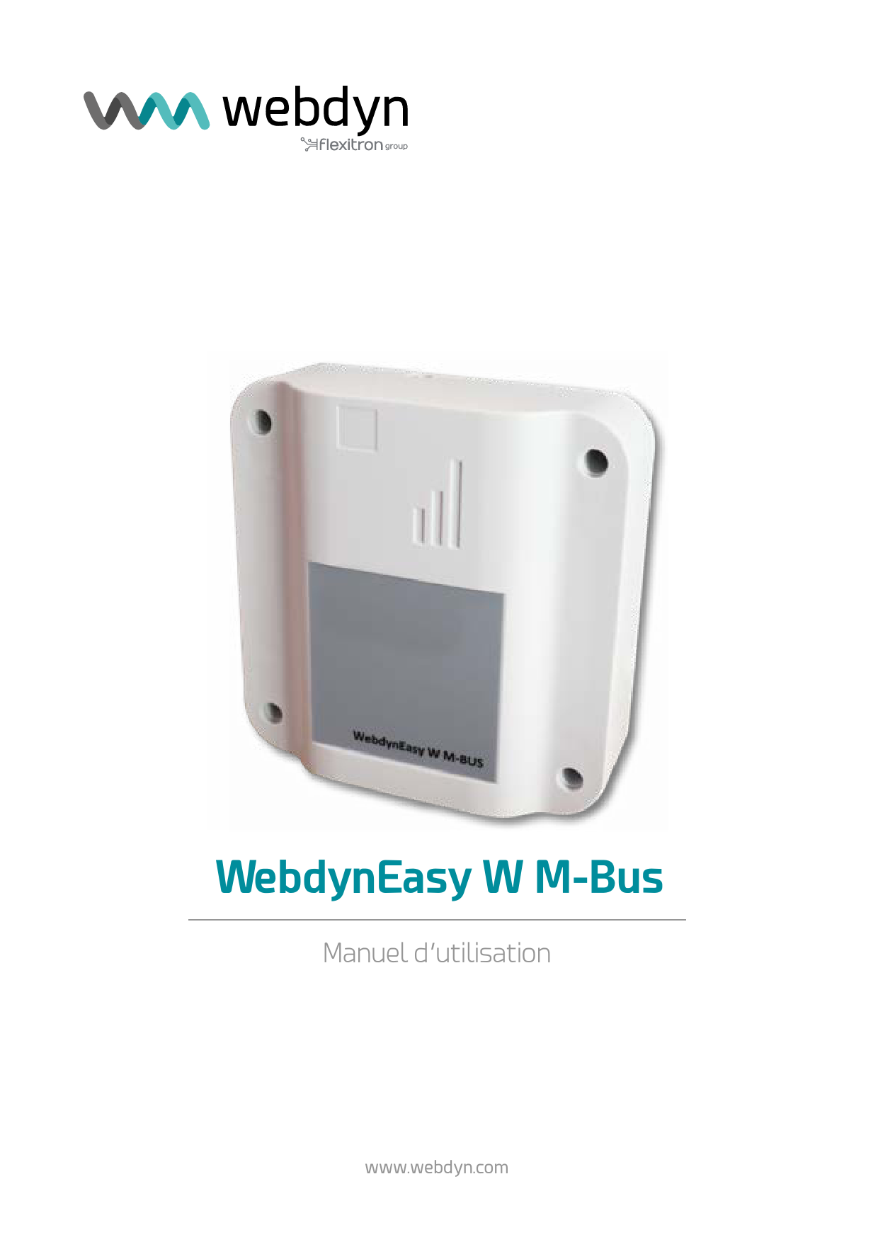 First page of WebdynEasy-W-M-Bus_Manuel-Utilisateur_FR.pdf