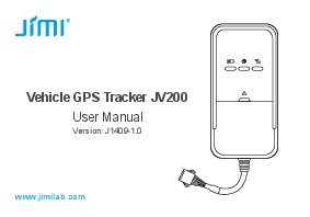 First page of Vehicle GPS Tracker JV200 - Jimilab