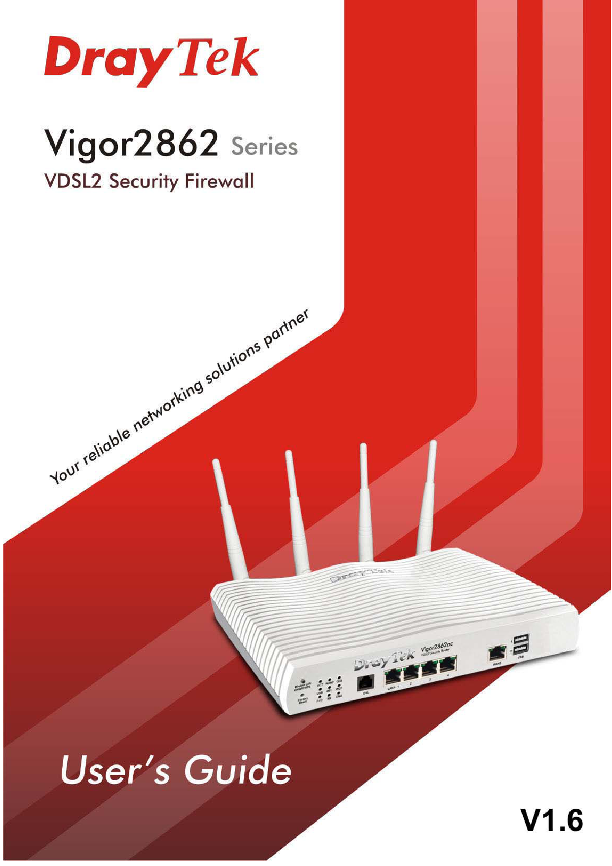 First page of DrayTek_UG_Vigor2862_V1.6.pdf