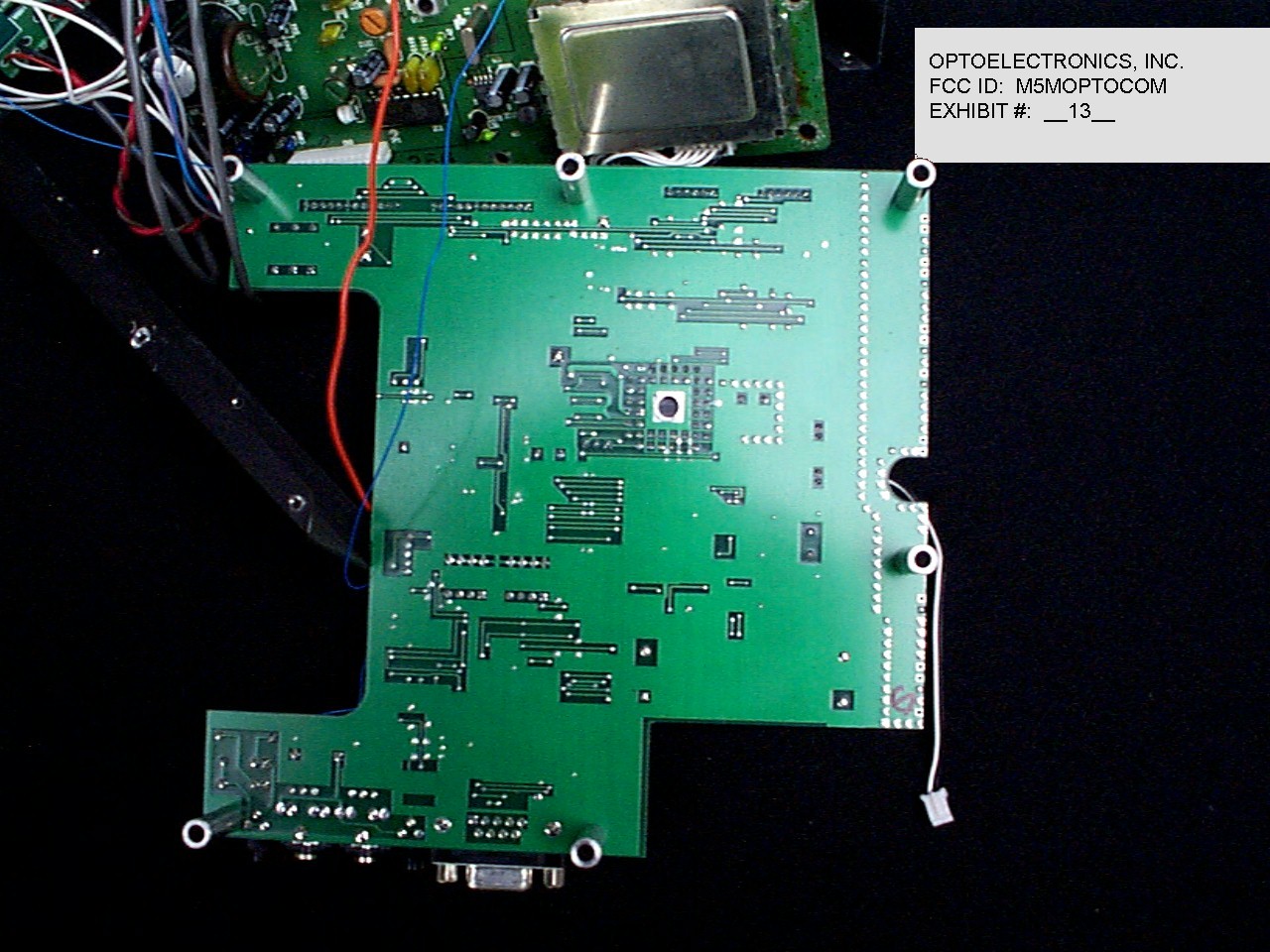 Internal CPU board copper side