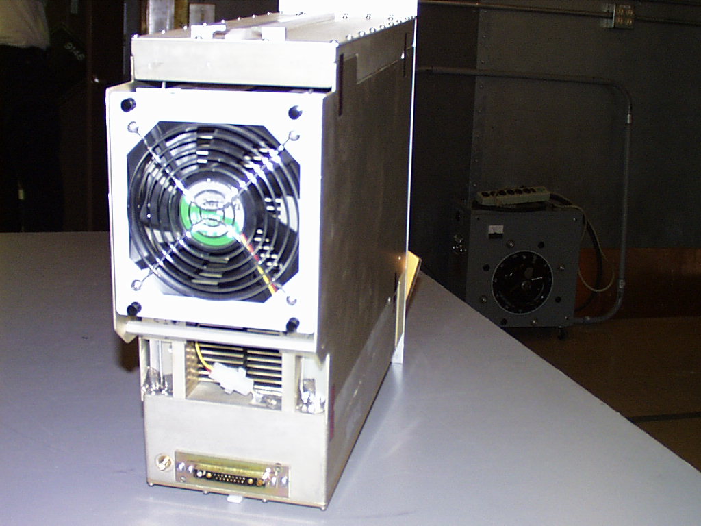 AMPLIFIER MODULE ALONE BACK AND SIDE
