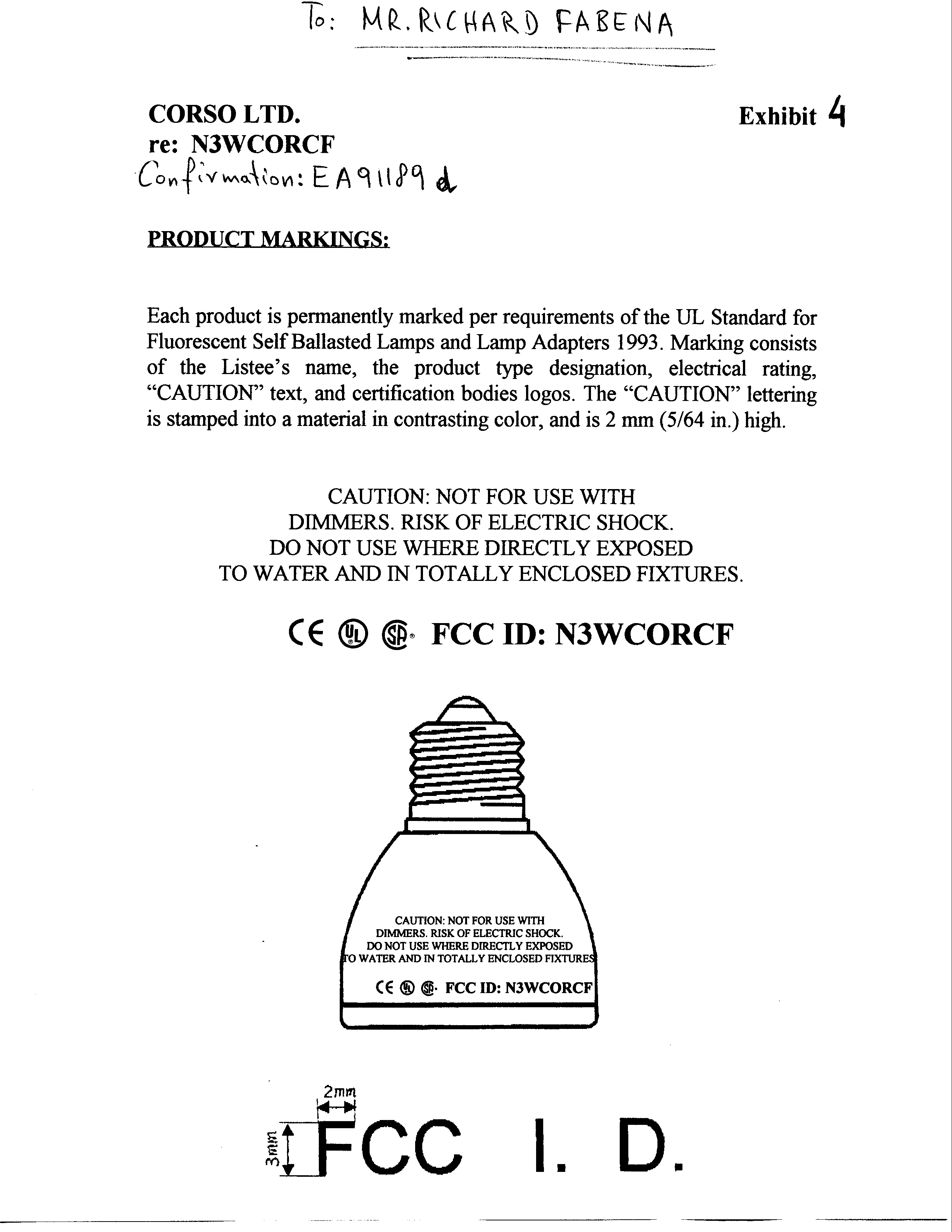 Product Markings