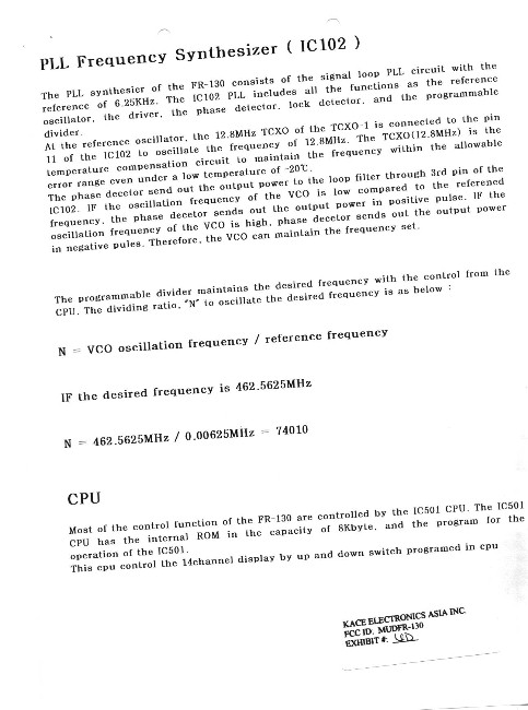 Theory of operation page four
