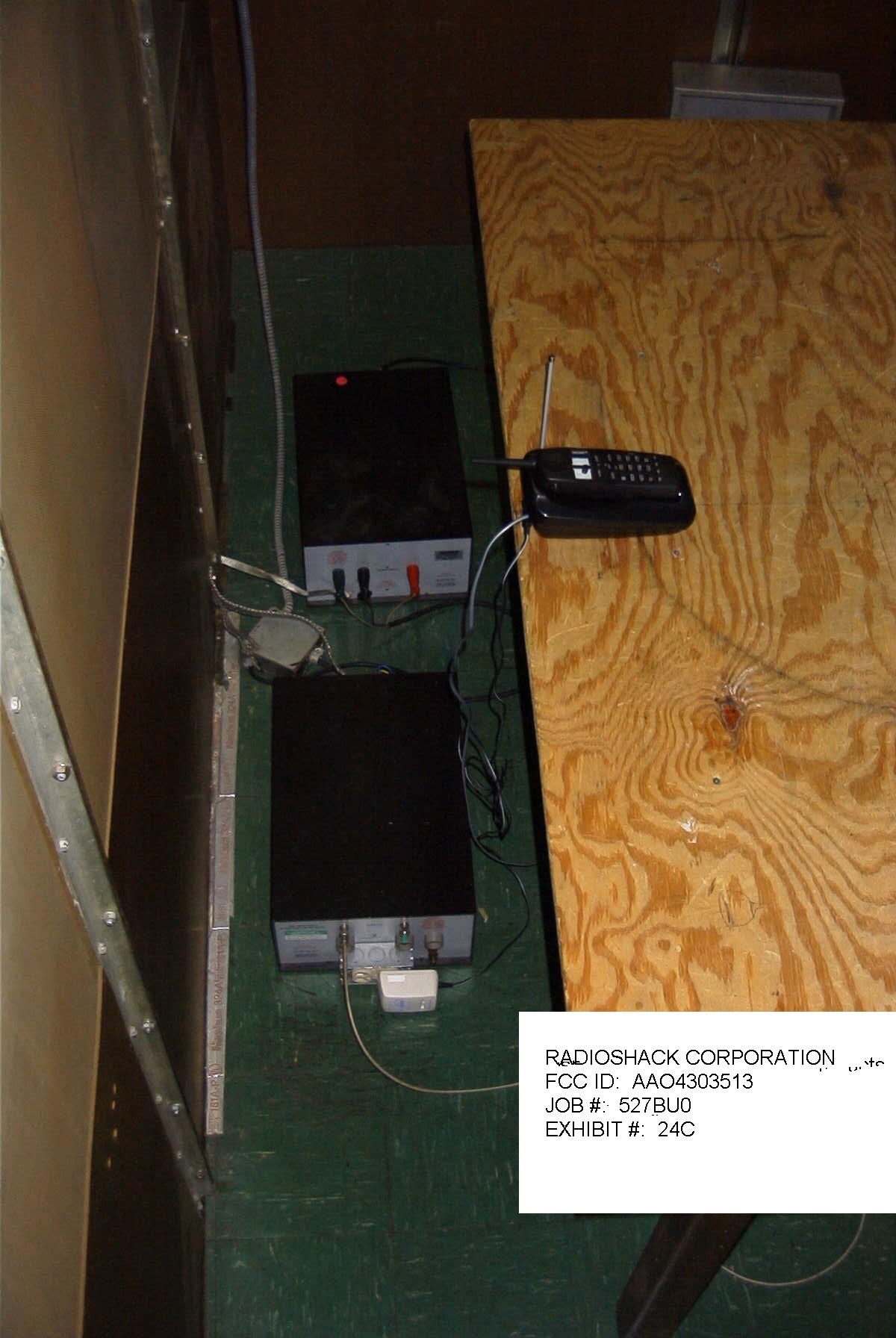 test setup photos