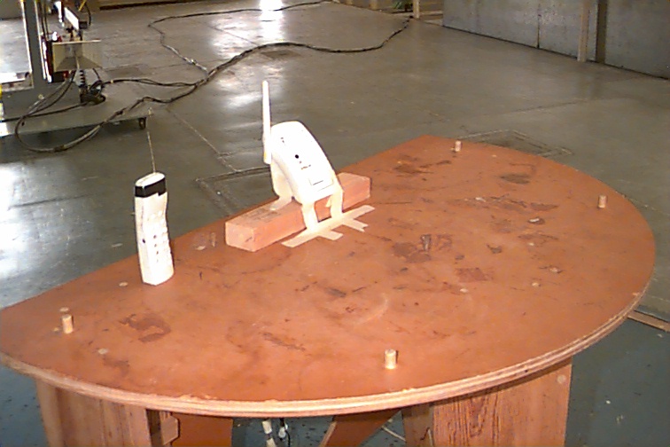 Radiated Base and Handset Set Up Photos
