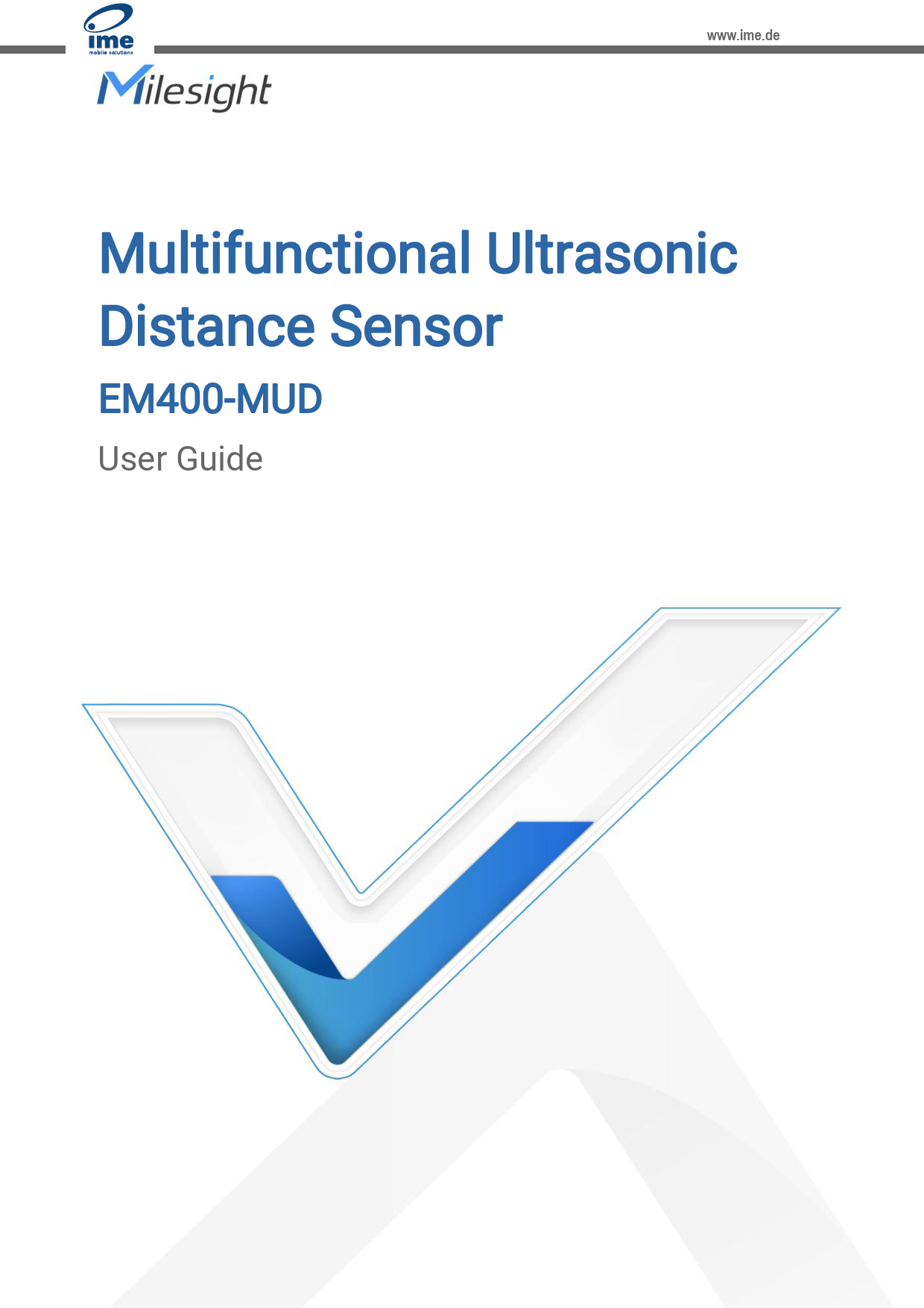 First page of Multifunctional Ultrasonic Distance Sensor