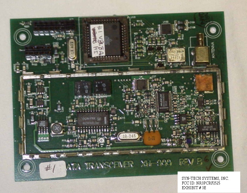 TX PCB Without Sheld component side