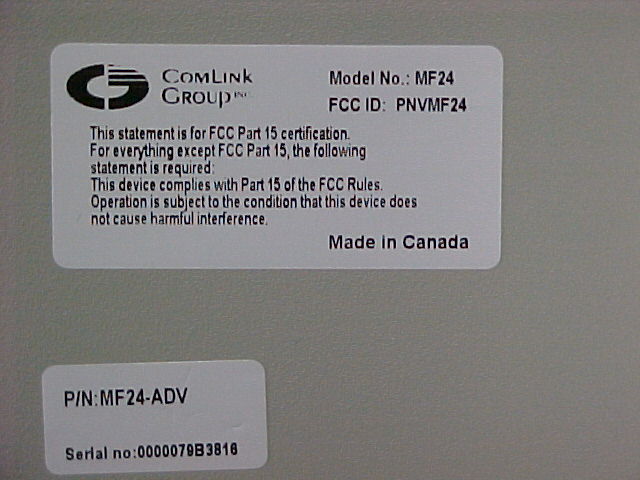 Label format