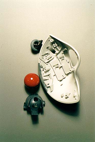 Inside top cover and components