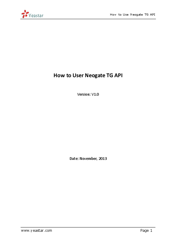 First page of The How_to_connect_3CX_to_Neogate_TG_via_SIP_trunking_en