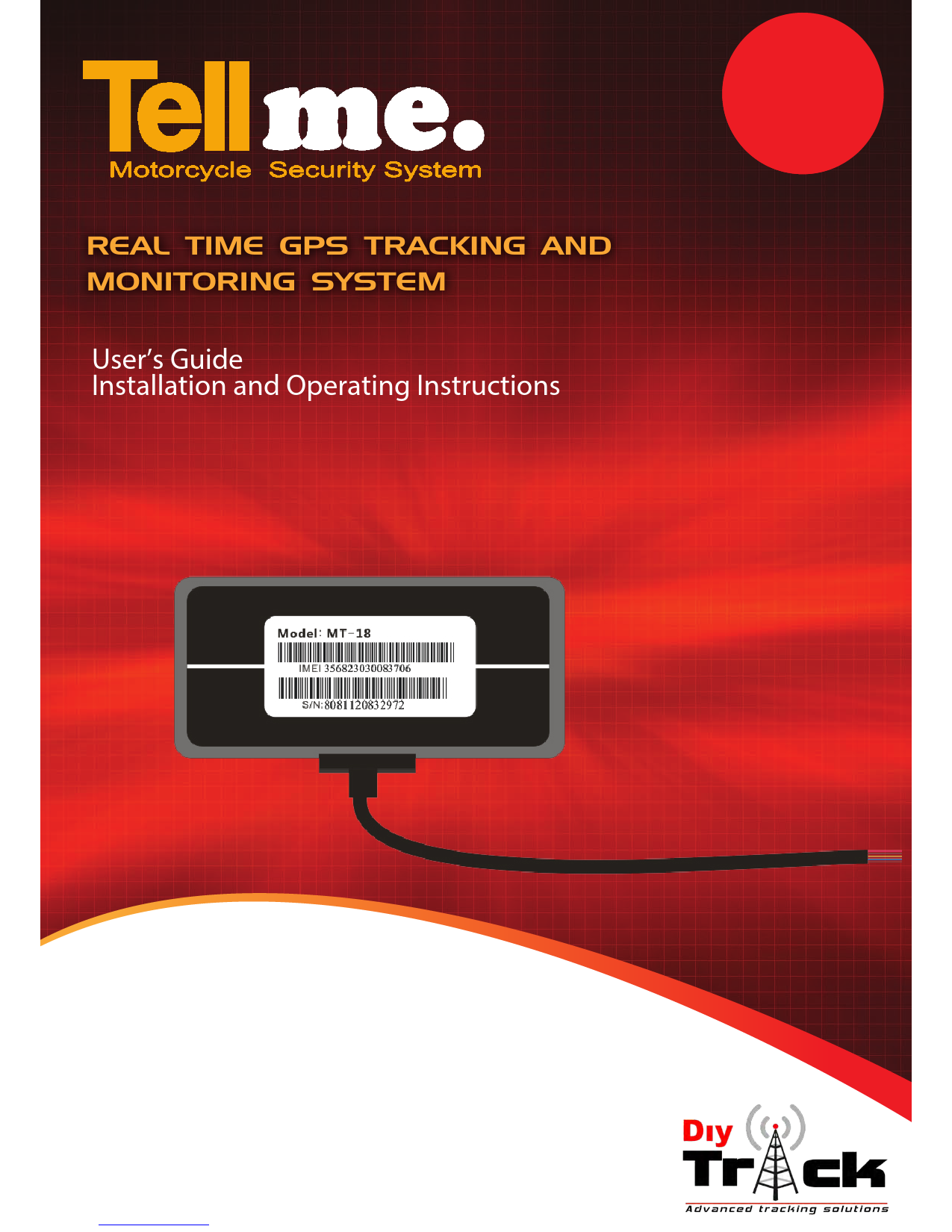 First page of Download PDF User Manual