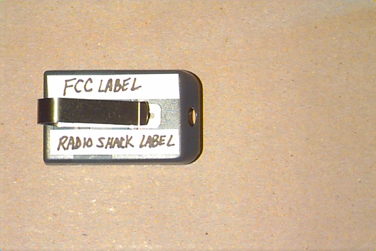 FCC Label location